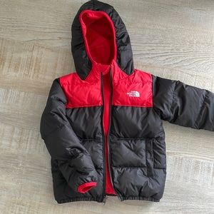 North Face winter coat reversible